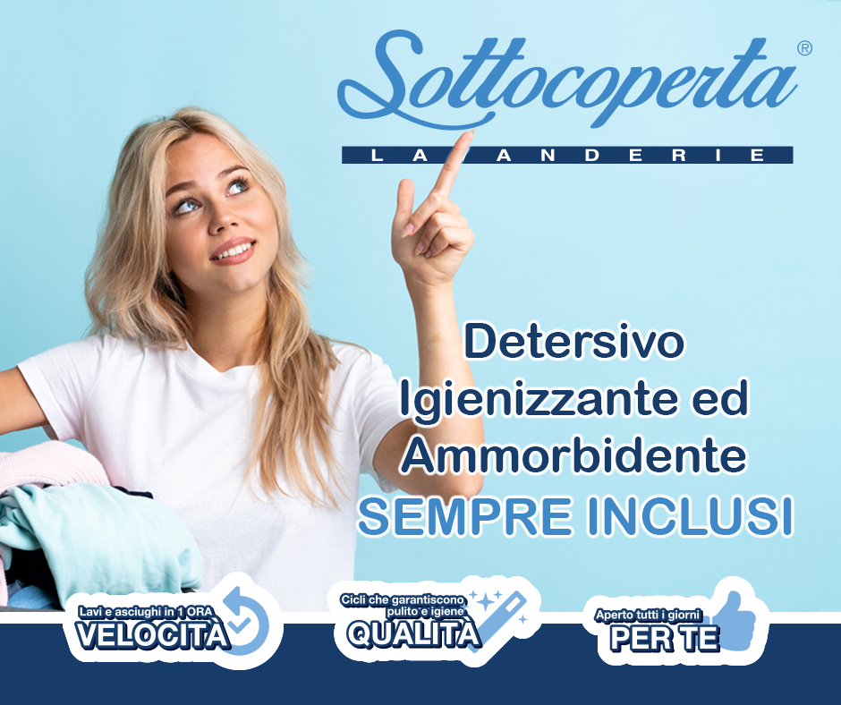 Lavanderie Automatiche Self Service Sottocoperta 3 Fb Sottocoperta detergenti inclusi