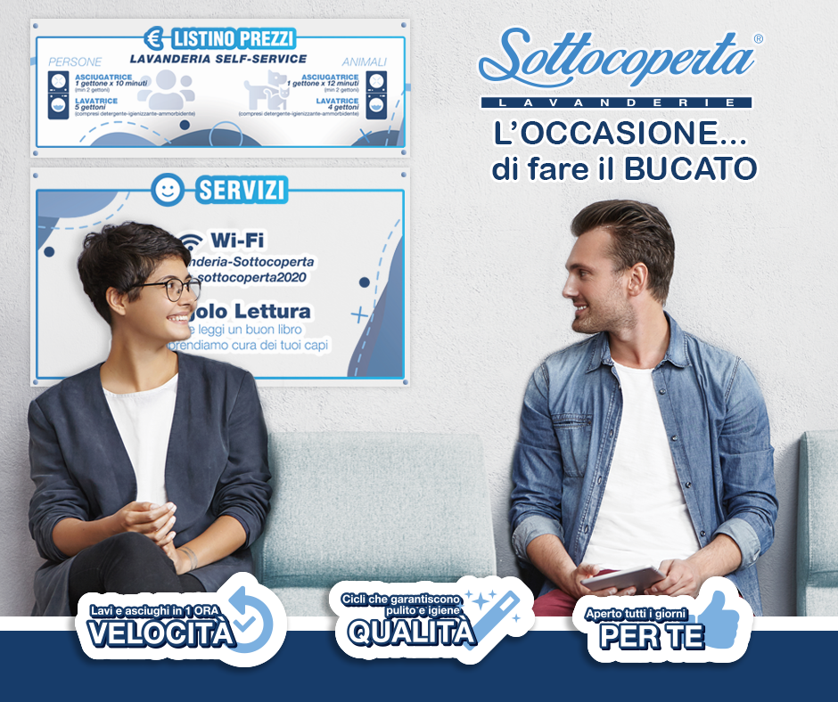 Lavanderie Automatiche Self Service Sottocoperta 6 Fb Sottocoperta il piacere di fare il bucato