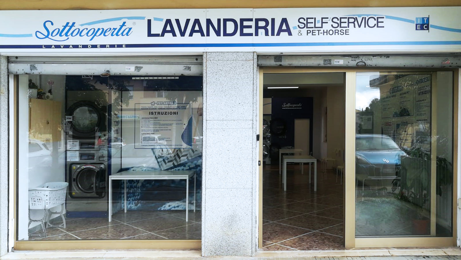Lavanderia Sottocoperta Cisterna